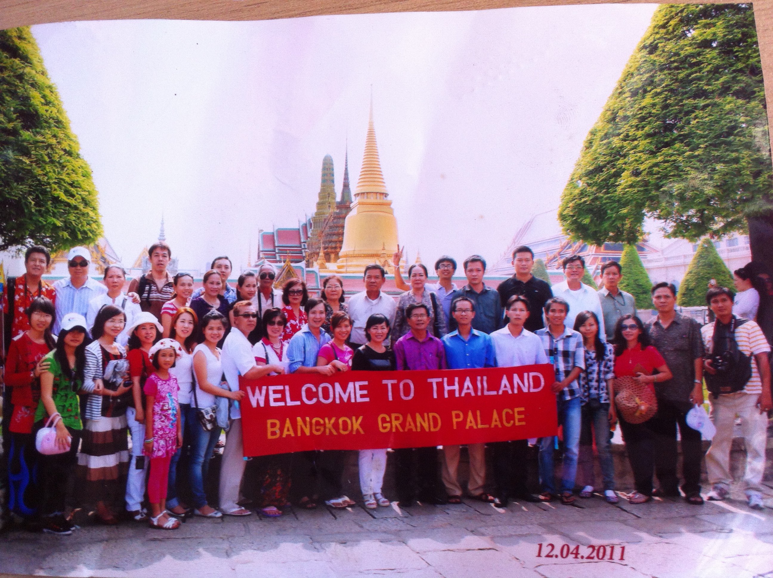 Chương trình đào tạo kết hợp với nghỉ dưỡng tại Thái Lan năm 2011